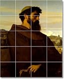 Alexandre Cabanel Religious Kitchen Tile Mural 25 | 17x21.25 using (20) 4.25x4.25 tiles