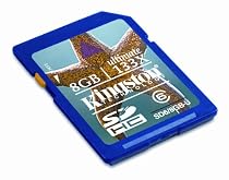 Kingston Ultimate 8 GB SDHC Class 6 Flash Memory Card SD6/8GB-U
