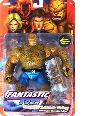 Fantastic Four Toy Biz Action Figure Series 1 Thunder Launch Thing