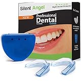 Professional Mouth Guard-(2pack) -Dental Protector for Bruxism, Tmj, Teeth Grinding and Clenching. All Orders Include Travel Case and Instruction. 100% Satisfaction Guaranteed!
