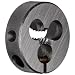 Union Butterfield 2010(UNC) Carbon Steel Round Threading Die, Uncoated (Bright) Finish, 13/16" OD, #10-24 Thread Size