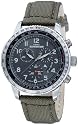 Timex - T49823 SU - Expedition Military Collection Chronographe - Montre homme - Quartz analogique - Boîtier acier inoxydable - bracelet nylon cordura