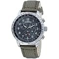 Timex Expedition Gents Watch T49823 Military Chronograph Dial with Khaki Green Fabric Strap
