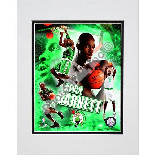 Photo File Boston Celtics Kevin Garnett Matted Photo