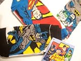 Justice League Boys 3 Pack Socks (Size 6-8.5)