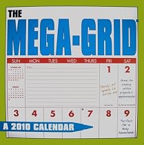Mega-Grid 2010 Wall Calendar
