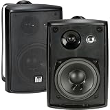 4" 3-Way Outdoor Speakers