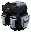 M Wave 600 Denier 62L Capacity Triple Panniers by Coyote Sports