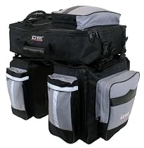 M Wave 600 Denier 62L Capacity Triple Panniers
