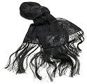 Armani Women's Silk Scarf, Black