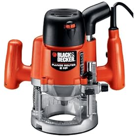 Black & Decker RP400K 2-Horsepower EVS Plunge Router Kit