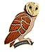 Barn Owl Brooch title=
