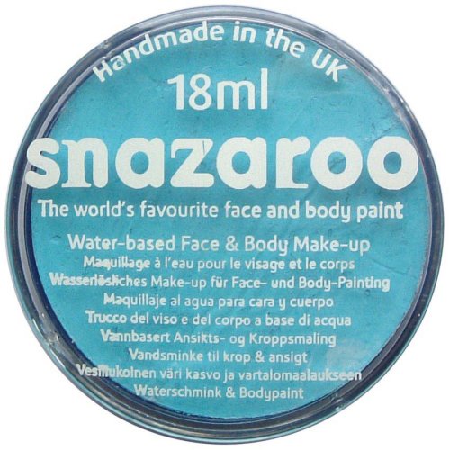 Childrens Toyshop  Toys : Snazaroo - Face Paints - 18 ml Turquoise Face Paint