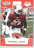 2008 Donruss / Score Limited Edition Super Bowl XLIII # 5 Edgerrin James - Arizona Cardinals - 2008 NFC Champion - NFL Trading Card in a Prorective Screw Down Display Case