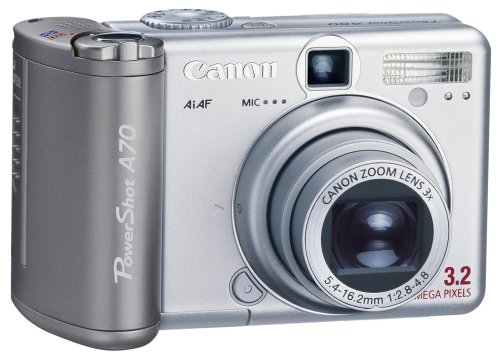 Canon Powershot A70 Digitalkamera (3,2 Megapixel)