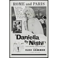 Daniela, Criminal Strip-Tease Plakat Movie Poster (11 x 17 Inches - 28cm x 44cm) (1961)
