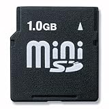 miniSD 1GB SD�ϊ��A�_�v�^�[�t�� �o���N�i