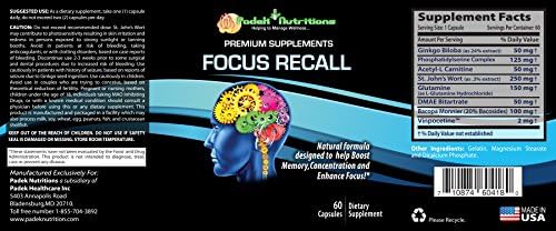 FOCUS RECALL (60)