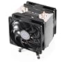 Cooler Master Hyper 212 Mirror Finished Copper Base Aluminum Fins 4 Heatpipes CPU Cooler - (RR-CCH-LB12-GP)