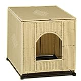 Mr. Herzher's Large Decorative Litter Pan Cover - Natural