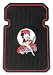 Betty Boop On Motorcycle Style Universal-Fit Molded Front Truck Mat - Set of 2