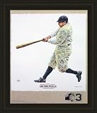 New York Yankees Framed Babe Ruth New York Yankees Lithogaph By Michael Mellett MLB Baseball