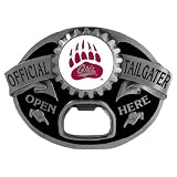 Montana Grizzlies NCAA Bottle Opener Tailgater Belt Buckle