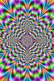 Psychedelic Pulse (Optical Illusion) Art Poster Print - 24x36