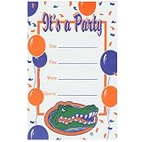 Florida Gators 8-Pack It's a Party Invitations