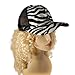 Zebra Print Trucker Cap - Unisex (Adjustable)