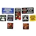 Nintendo Nine Piece Magnet Set - Includes Mario, Mushrooms, and More