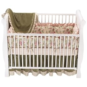Vintage Teaberry 4 Piece Crib Set