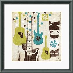 60's Revival I Framed Print by Mo Mullan Framed