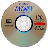 Sony DVD+RW (4X Speed) 5pk