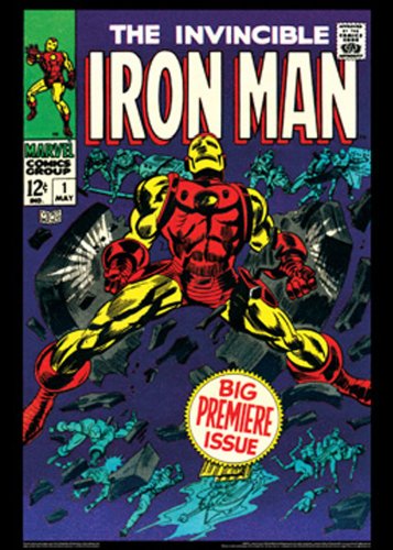 Iron Man #1:  Vintage Marvel Poster Series