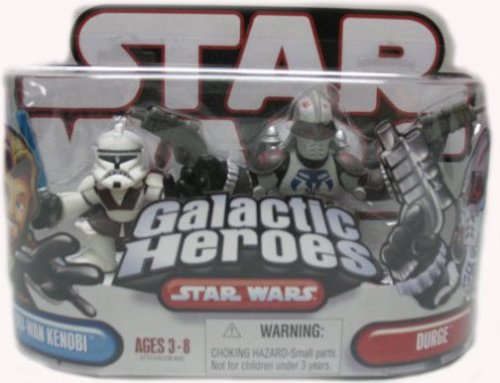 Star Wars Galactic Heros Obi-Wan Kenobi & Durge