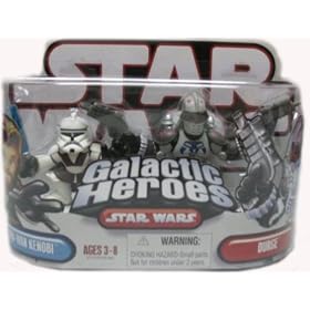 Star Wars Galactic Heros Obi-Wan Kenobi & Durge
