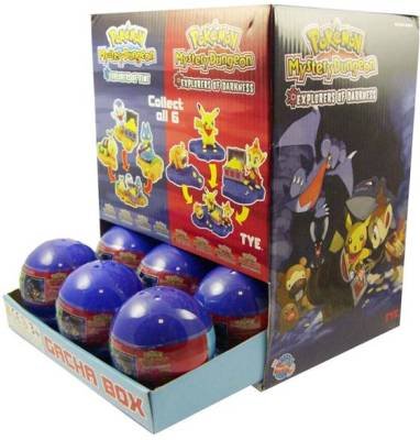Childrens Toyshop  Toys : Pokemon Series 6 Mystery Dungeon Edition Large Gacha