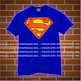  : Superman Logo Royal Blue T-Shirt