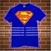 Search : Superman Logo Royal Blue T-Shirt