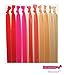 10 Elastic HEADBANDS (Available in LOTS of COLORS) No crease Knotted Ouchless HEADBAND or Stretchy hair ties by Kenz Laurenz