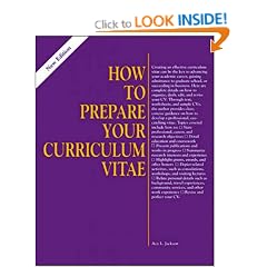 Prepare Your Curriculum Vitae (Here's How)