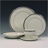 Mikasa Palatial Platinum #L3235 Twelve 5 Pc Settings With Soup