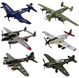 InAir WWII Planes 6 Piece Set with Aircraft ID Guide - Assortment 1