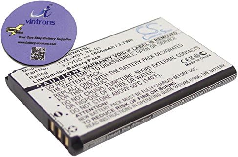 VINTRONS Replacement Battery for ADAPTEC HOLUX, GPSlim236, GR236, M1000, M1000B, M1000C, I.Trek