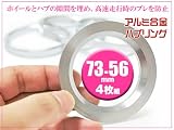 �ėp �n�u�����O 4���Z�b�g�y73-56mm�zHUB Ring �X�e�A�����O�̃u����U��...