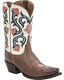 Lucchese Women's Handcrafted 1883 Belle Cowgirl Boot Snip Toe Tan US