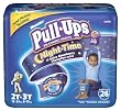 Huggies Pull-Ups Night*Time Pants, Size 2T-3T Boy, Case Pack, Four - 26 Count Jumbo Packs (104 Training Pants)