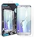 Galaxy S6 Edge Screen Protector, Aduro SHATTERGUARDZ Tempered Glass Screen Protector Ballistic Premium High HD Clarity for Samsung Galaxy S6 Edge