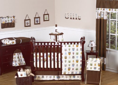 Night Owl Baby Bedding 9pc Crib Set product image